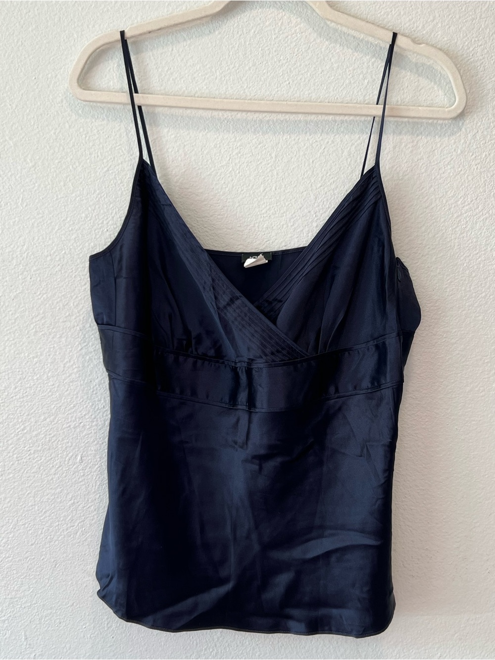J. Crew Navy Silk Camisole - Picture 2 of 6